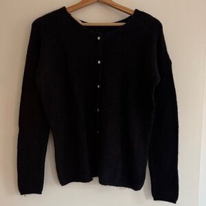 Sezane Black Women's Cardigan